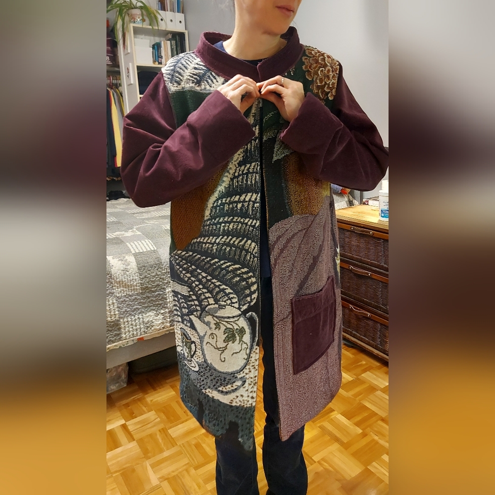 Upcycled Long Jacket - Picture 8 of 16